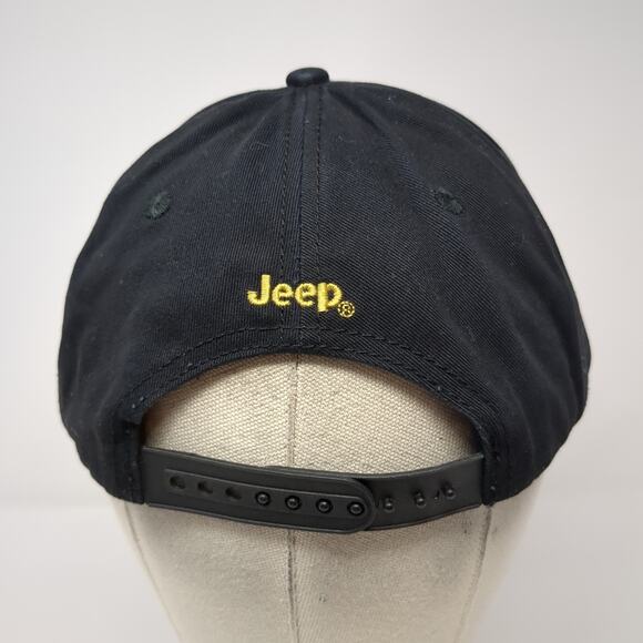 Wrangler Rubicon 392 Jeep Snapback Cap Black One Size Adjustable Patch 6 Panel - Picture 6 of 9